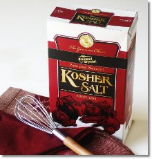 Kosher salt for brining / JillHough.com