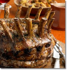 Italian Herbed Crown Roast of Pork / JillHough.com