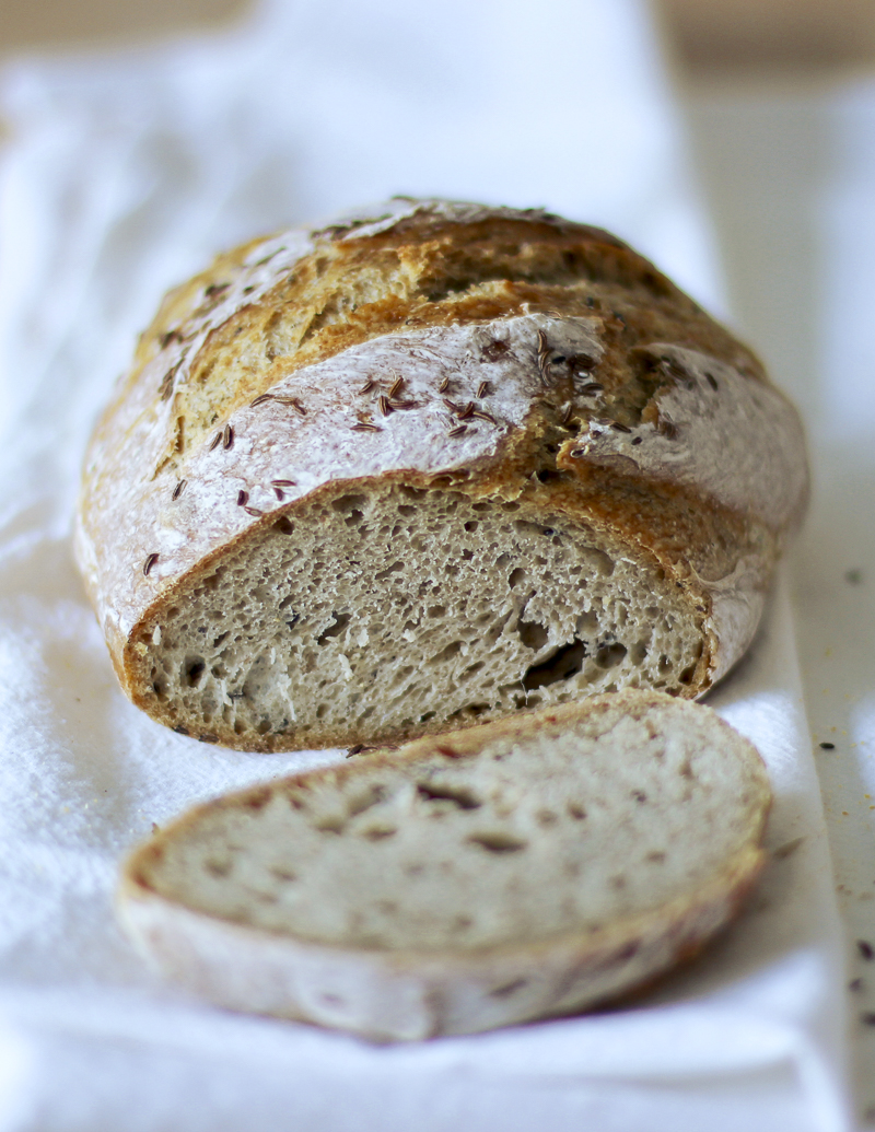 Rye Bread / JillHough.com Resolving to cook more often, I made this rye bread from “Artisan Bread in Five Minutes a Day.” It was easy. Visit my post for more reasons and ways to cook more often. #cooking #homecooking #cookingtips #bread #breadmaking #ryebread