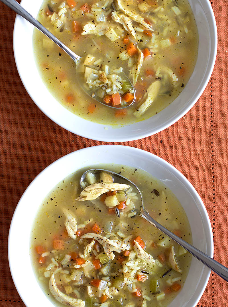 Chicken Soup with Rice / JillHough.com