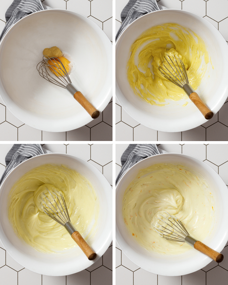 How to make mayonnaise / JillHough.com Homemade mayonnaise, like this Meyer Lemon Mayonnaise, is about a zillion times better than store bought—with real flavor and a delicious balance of sweetness and piquancy. And it takes about five minutes.