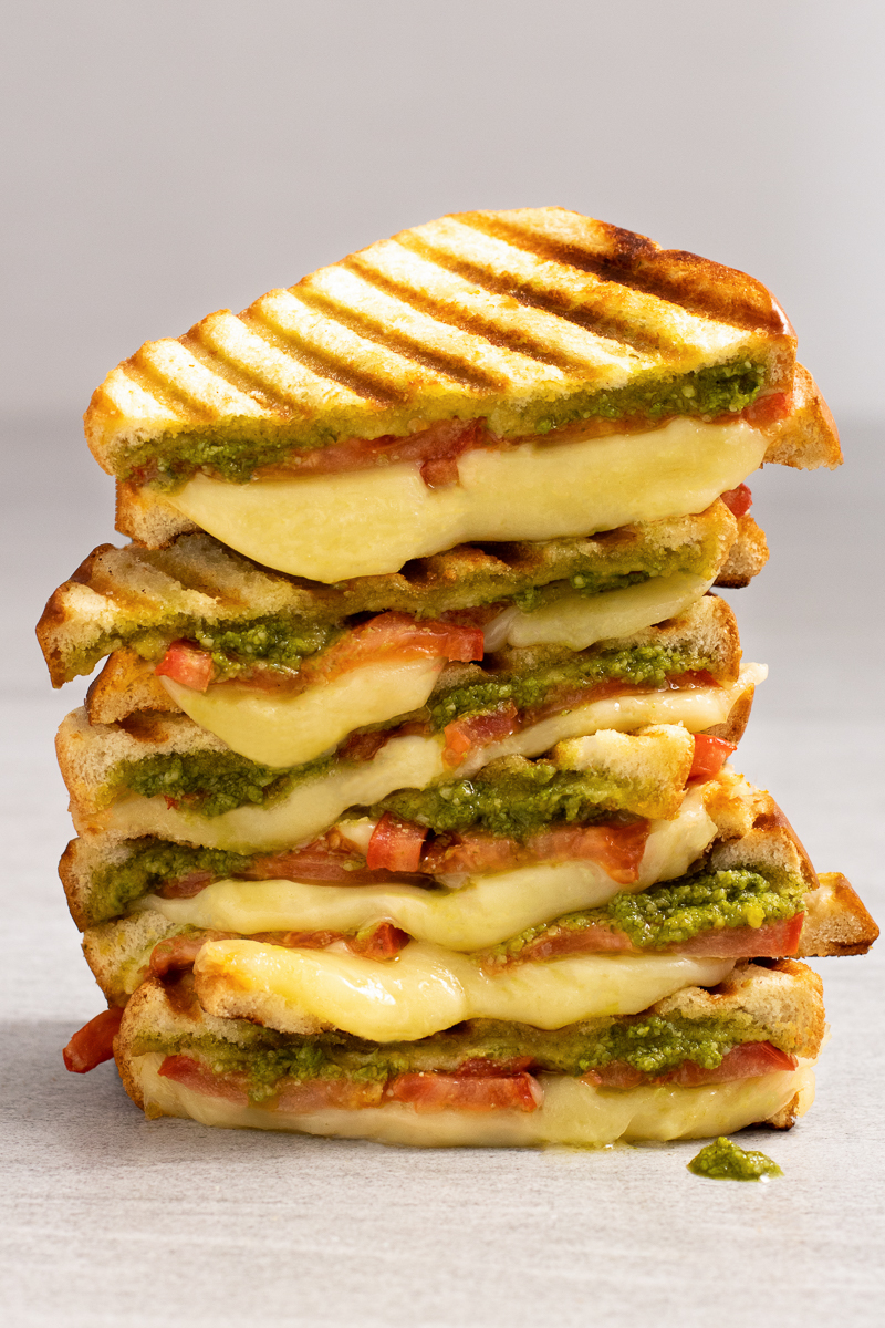 Caprese Grilled Cheese / Photography Portfolio / Jill Silverman Hough