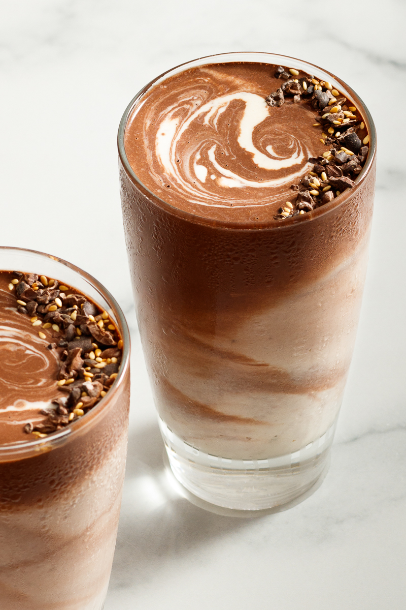 Chocolate Halva Smoothie / Photography Portfolio / Jill Silverman Hough