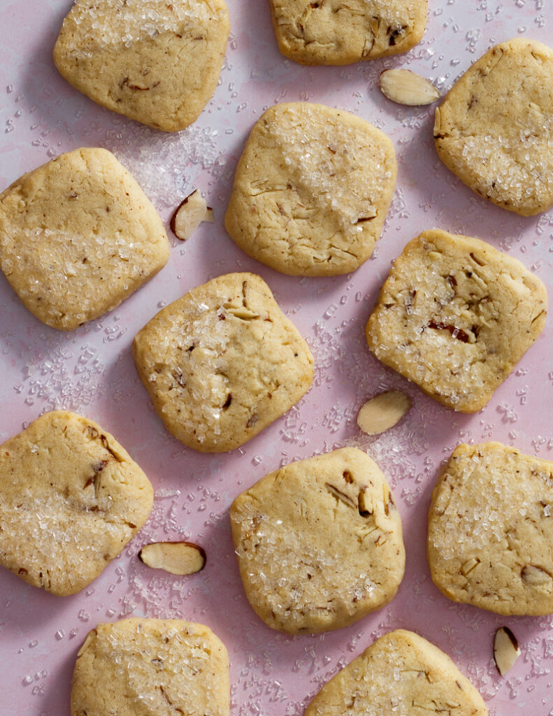 Almond FiveSpice Butter Cookies / Jill Silverman Hough